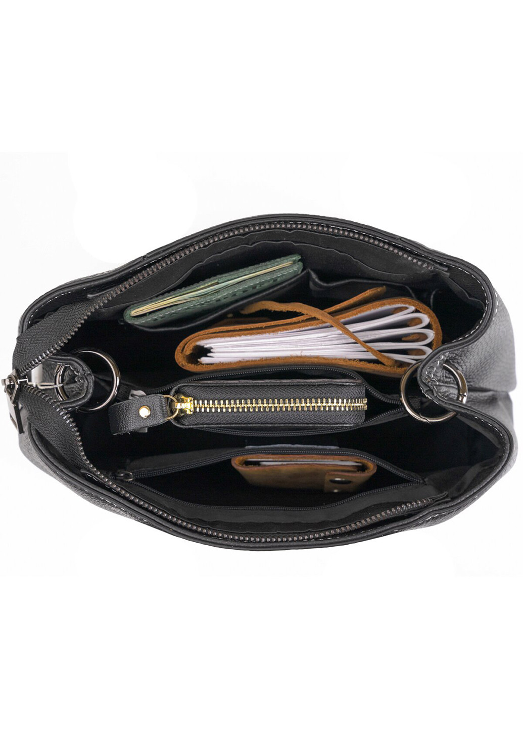 Жіноча шкіряна сумка 29х22х11,5 см Vintage (252129083)