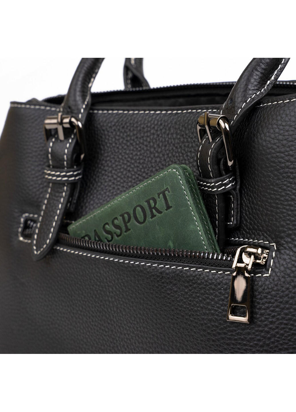 Жіноча шкіряна сумка 29х22х11,5 см Vintage (252129083)