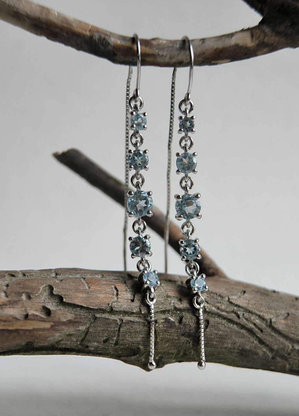 Серьги Silver Flame (369649175)