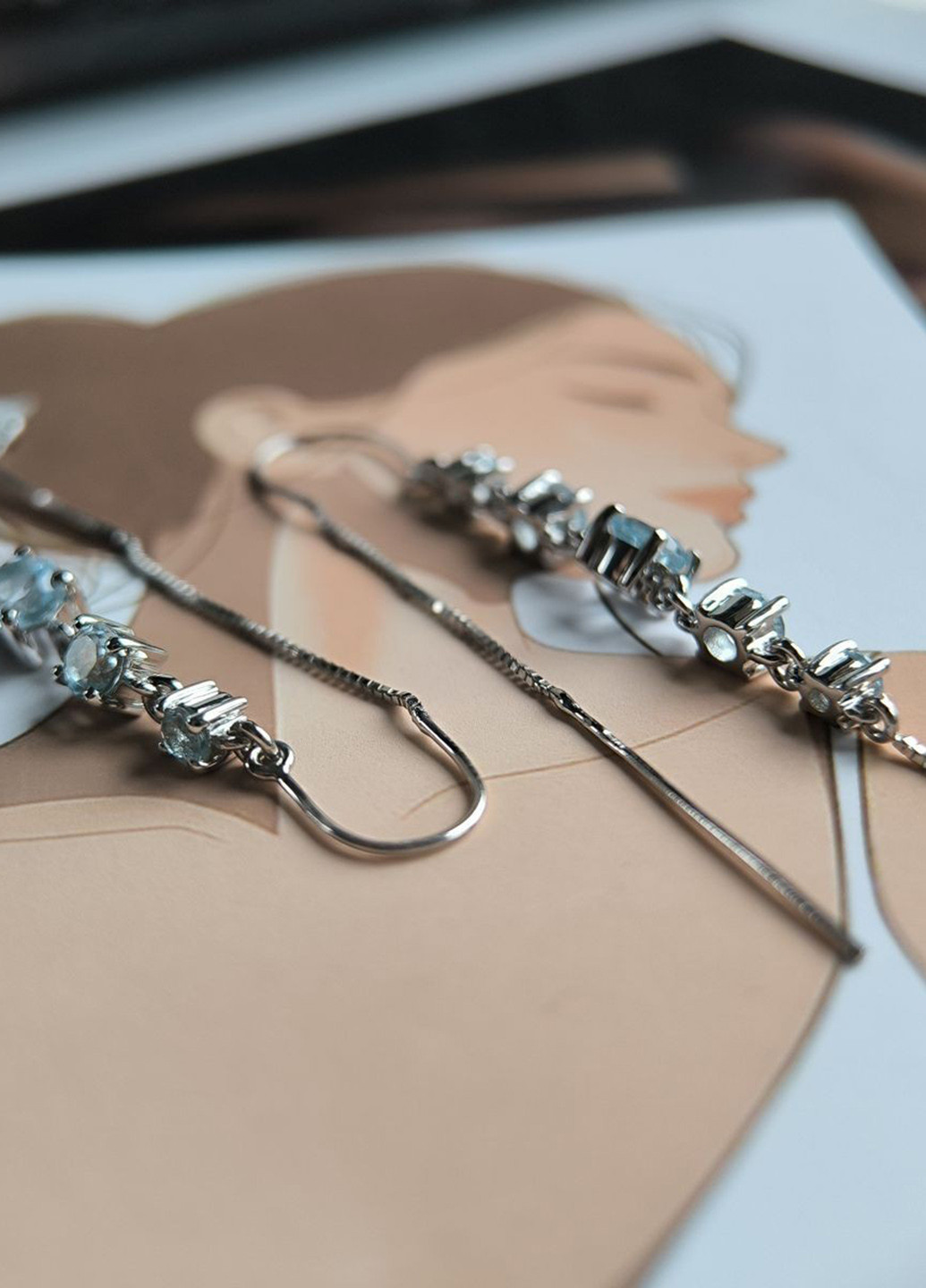 Серьги Silver Flame (369649175)