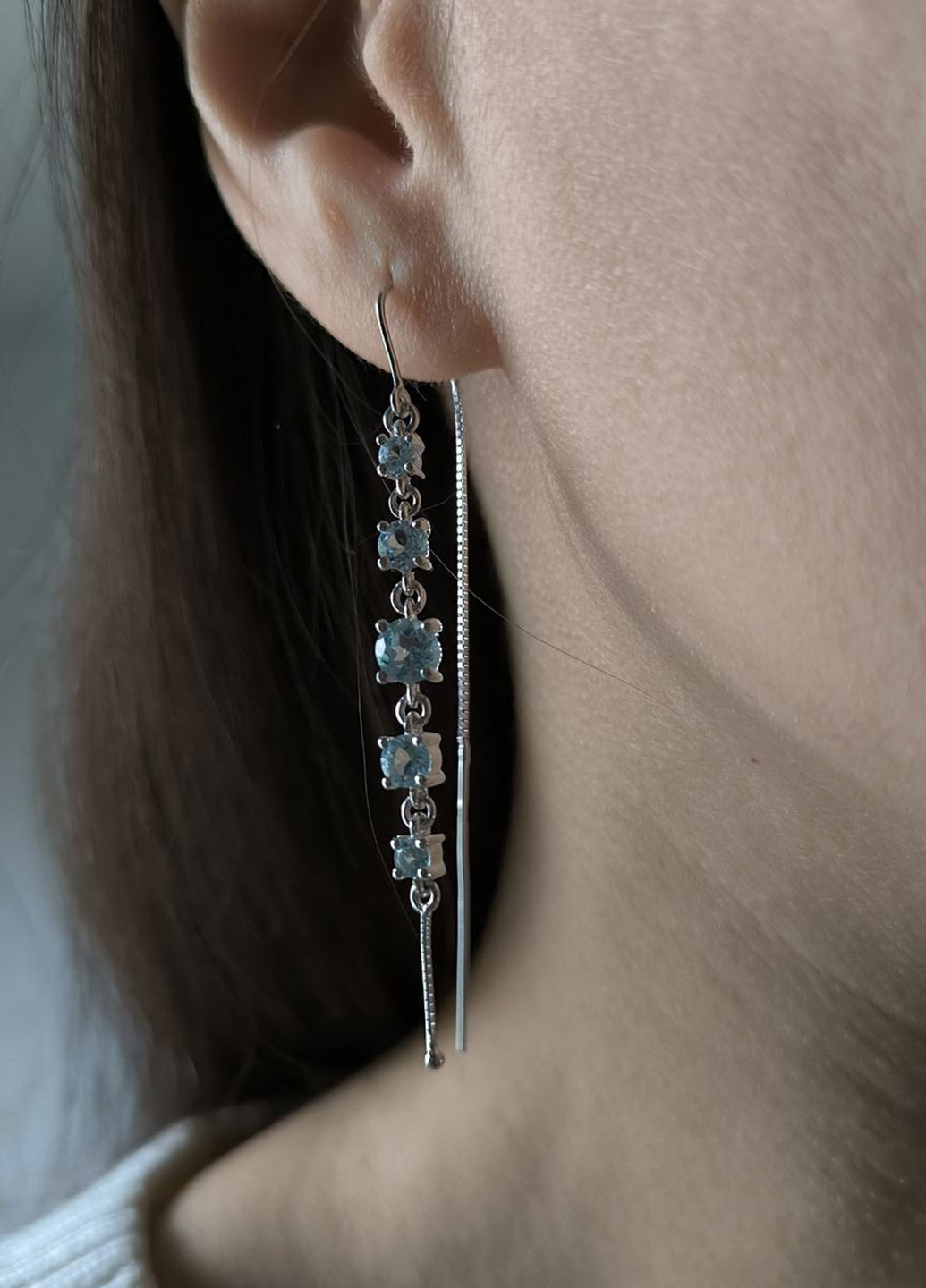 Серьги Silver Flame (369649175)