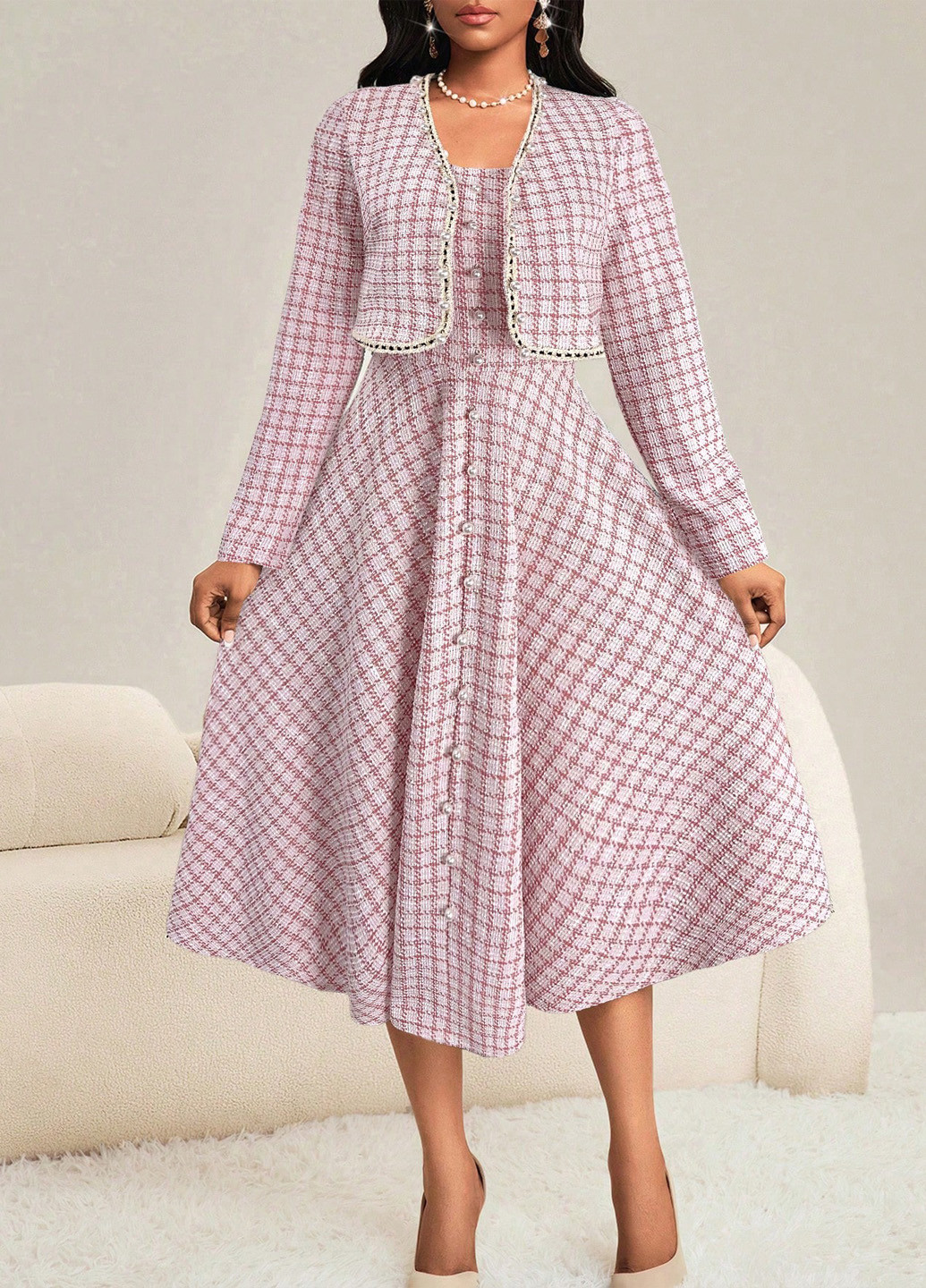 Костюм (жакет, сукня) SHEIN (333530096)