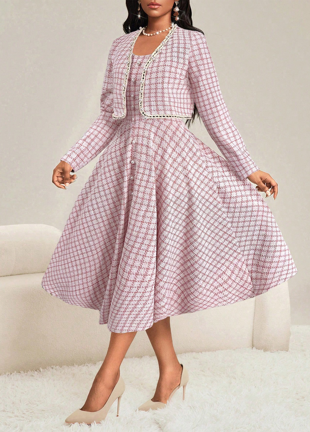 Костюм (жакет, сукня) SHEIN (333530096)