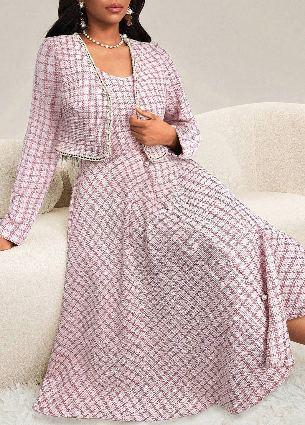 Костюм (жакет, сукня) SHEIN (333530096)