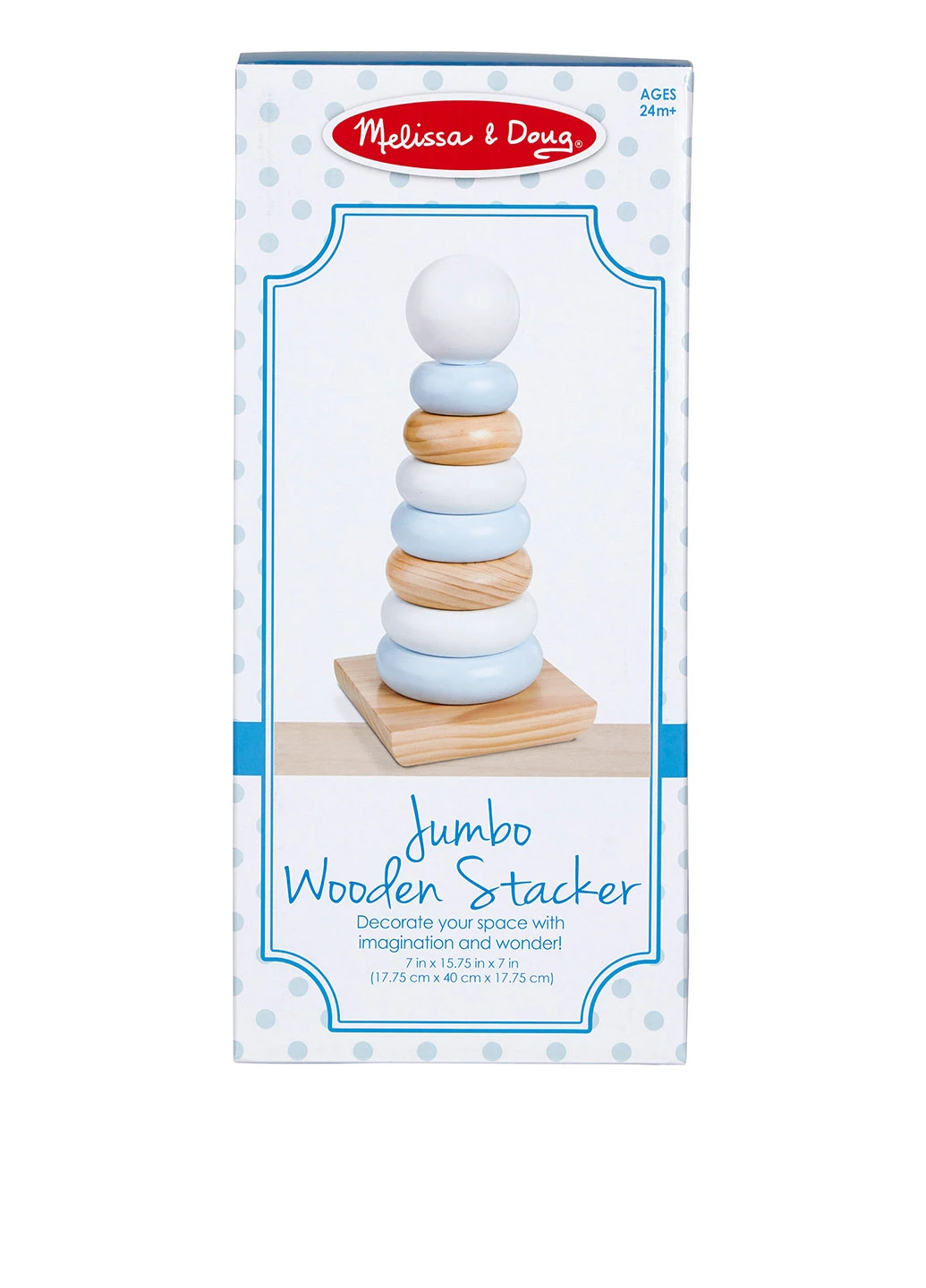 Пірамідка, 41х20х20 см Melissa & Doug (251711147)