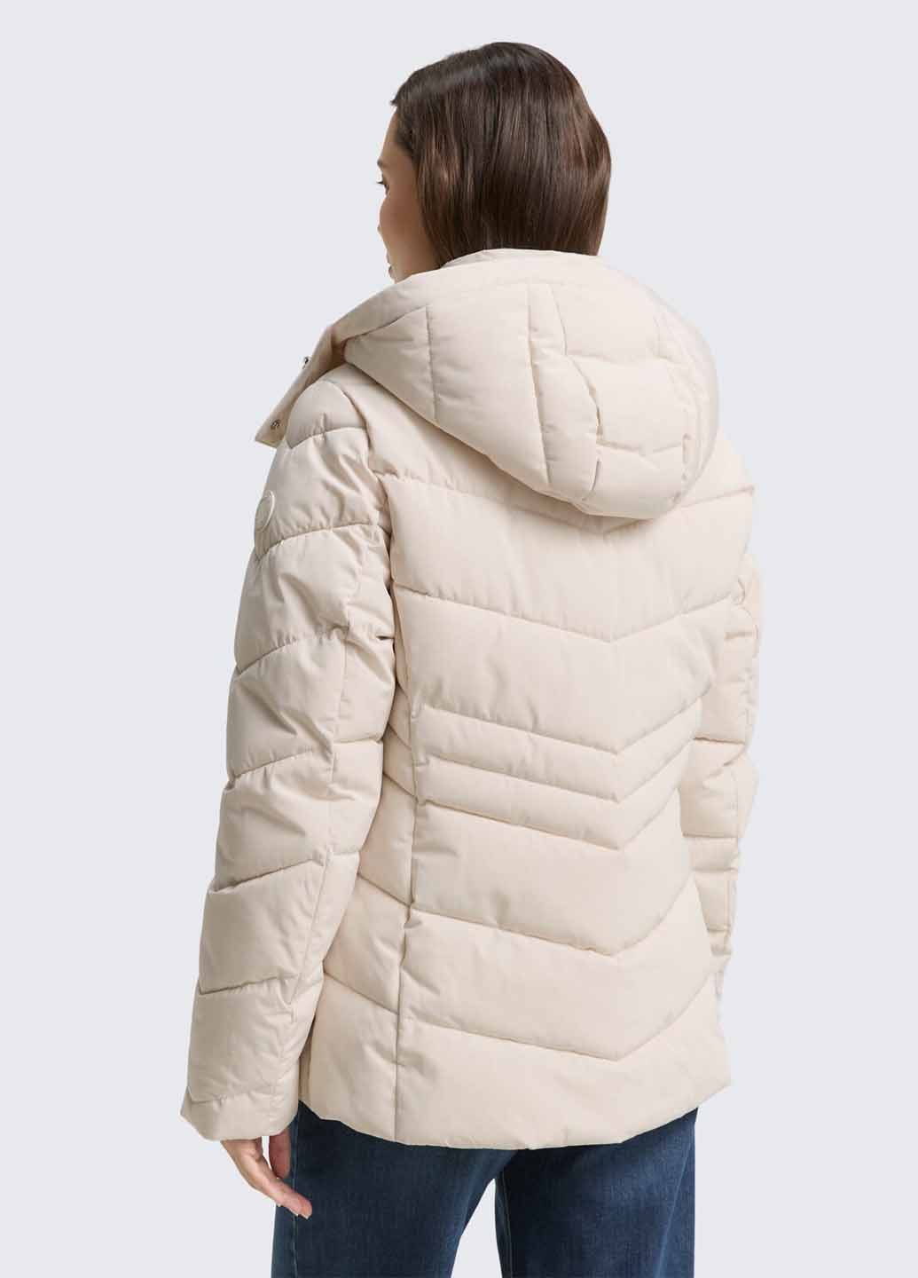 Молочна зимня куртка Tom Tailor
