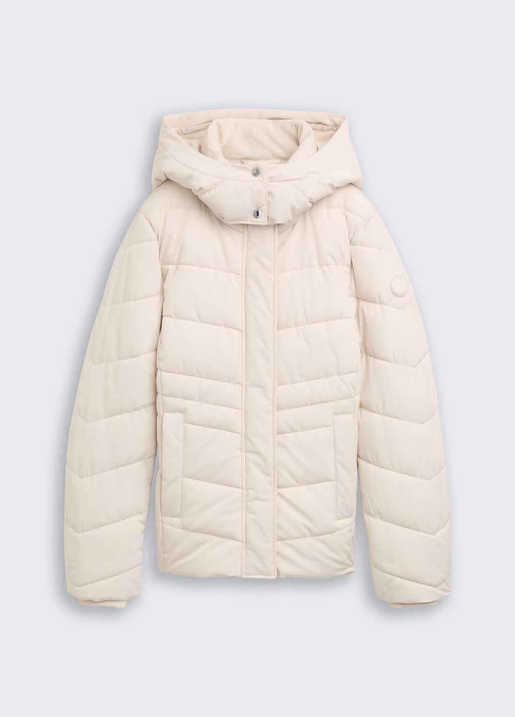 Молочна зимня куртка Tom Tailor