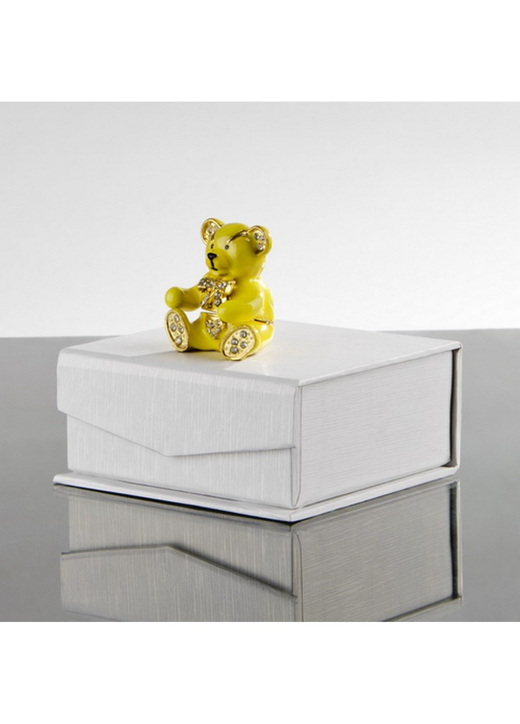 QF67 Фигурка "Мишка-шкатулка" 4см Brille (188979300)