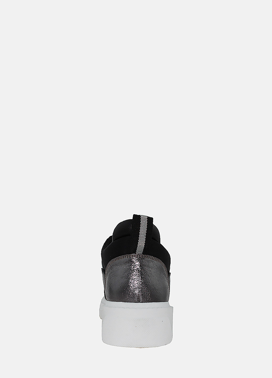 Чорні осінні кросівки rf09290 чорний-білий Favi