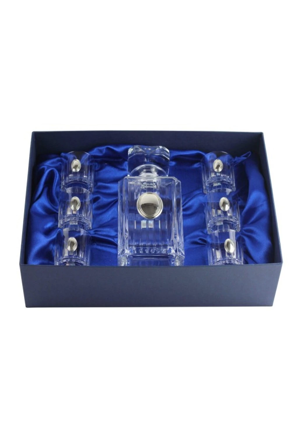 Набор для водки Harmony с серебрянными накладками Boss Crystal (255190912)