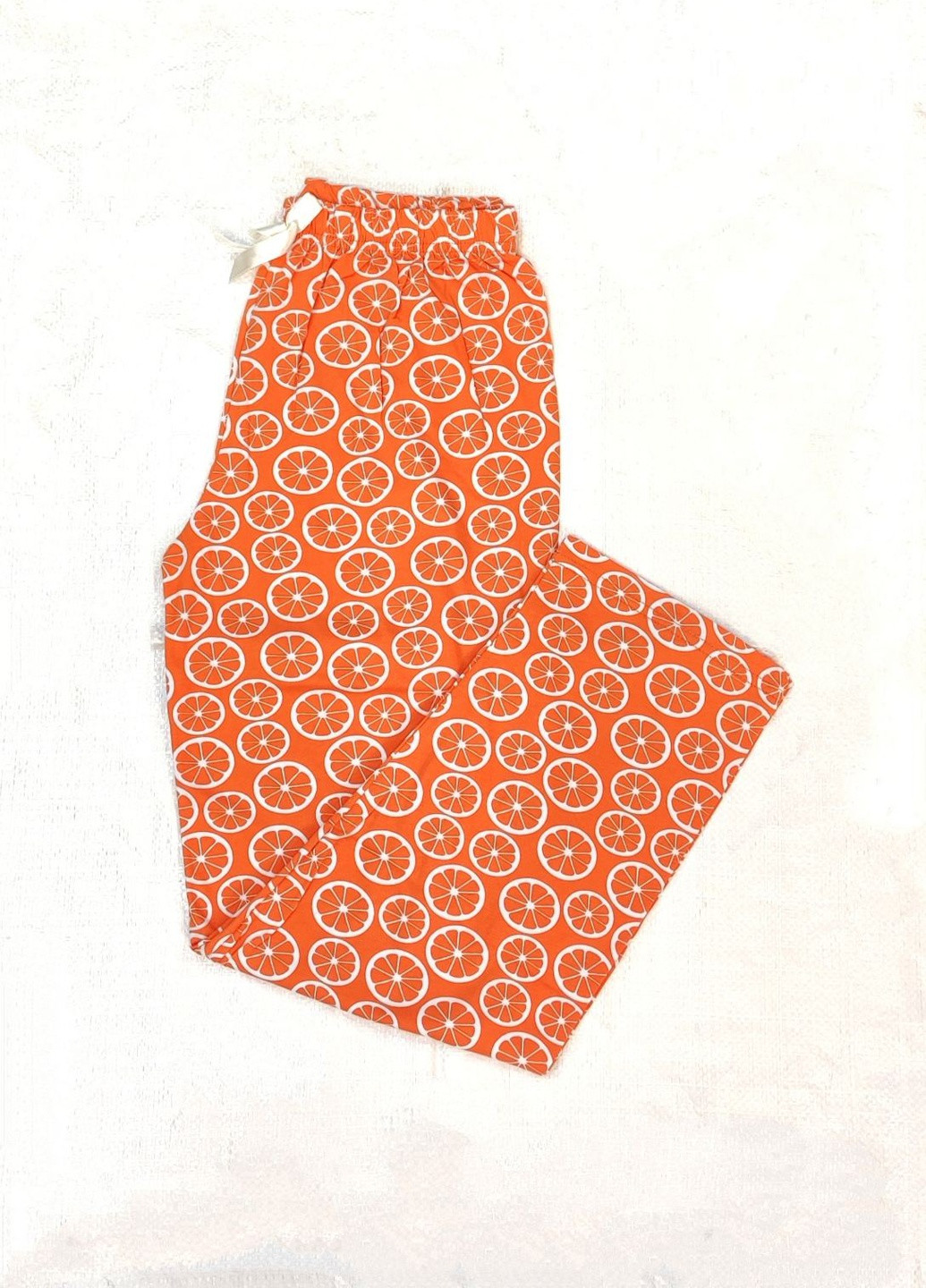 Оранжевые домашние демисезонные брюки Boyraz Pijama