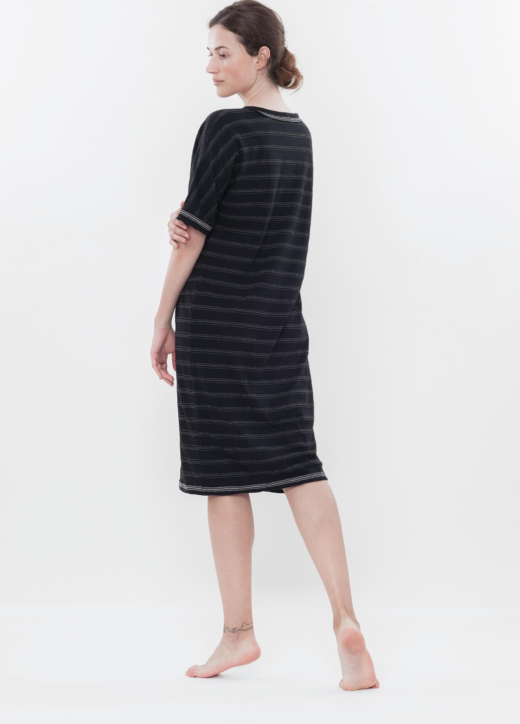 Сукня жіноча L/XL чорна 0154 Effetto (254913745)