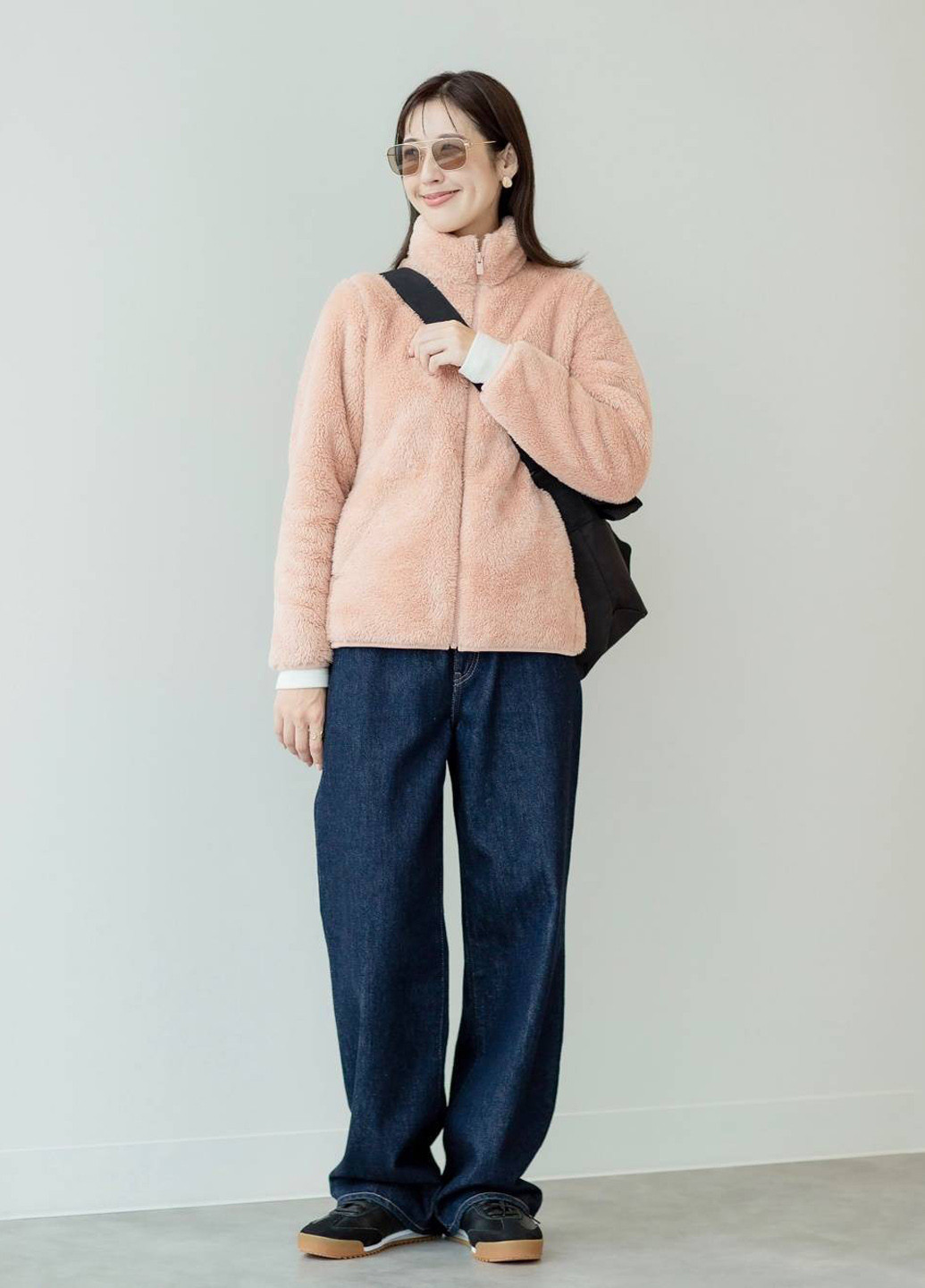 Розовая демисезонная куртка Uniqlo