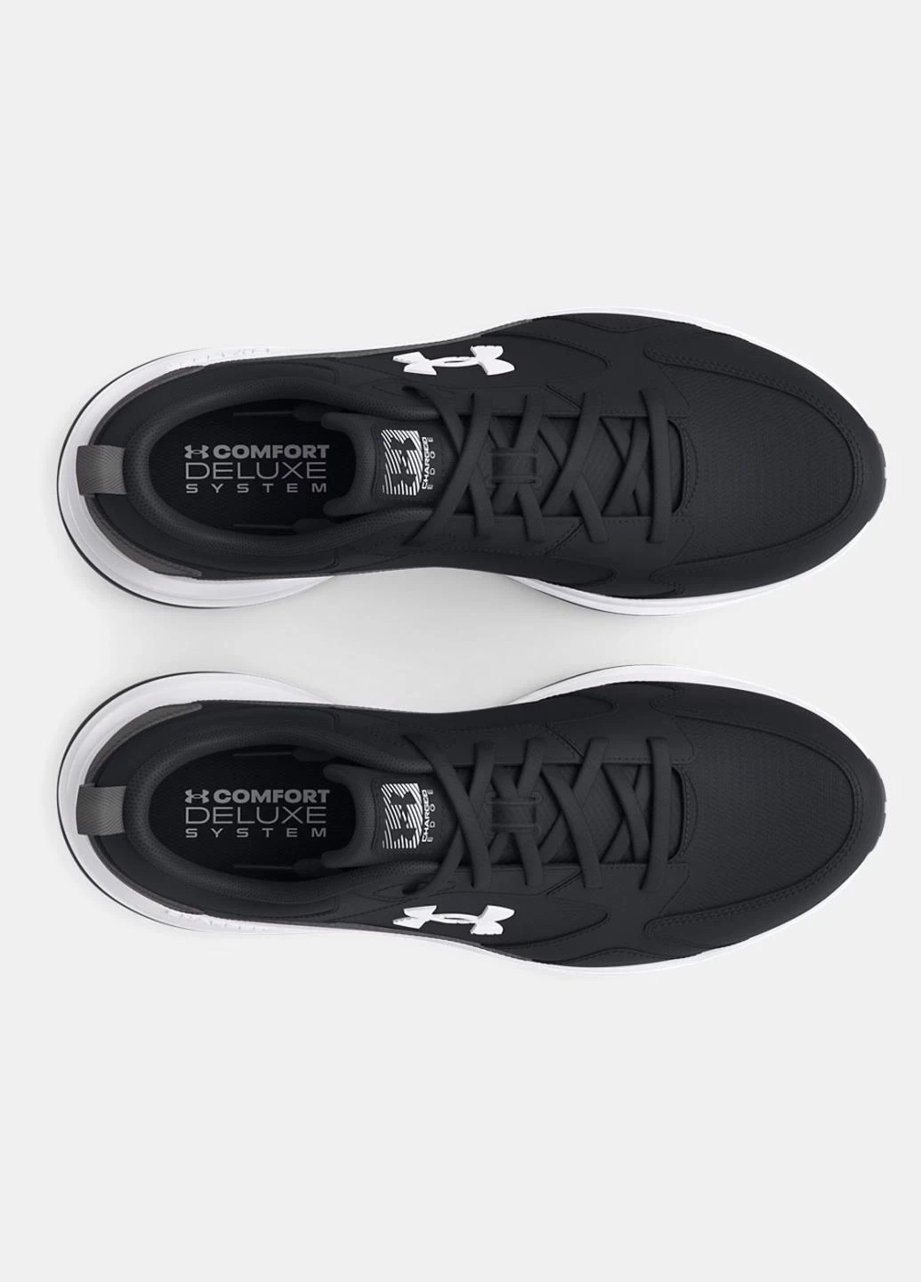 Чорні кросівки ua charged edge 3026727-003 демісезон Under Armour /UA Charged Edge