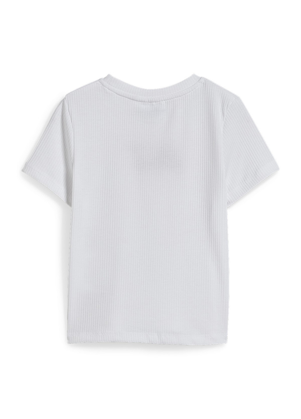 Белая летняя футболка C&A