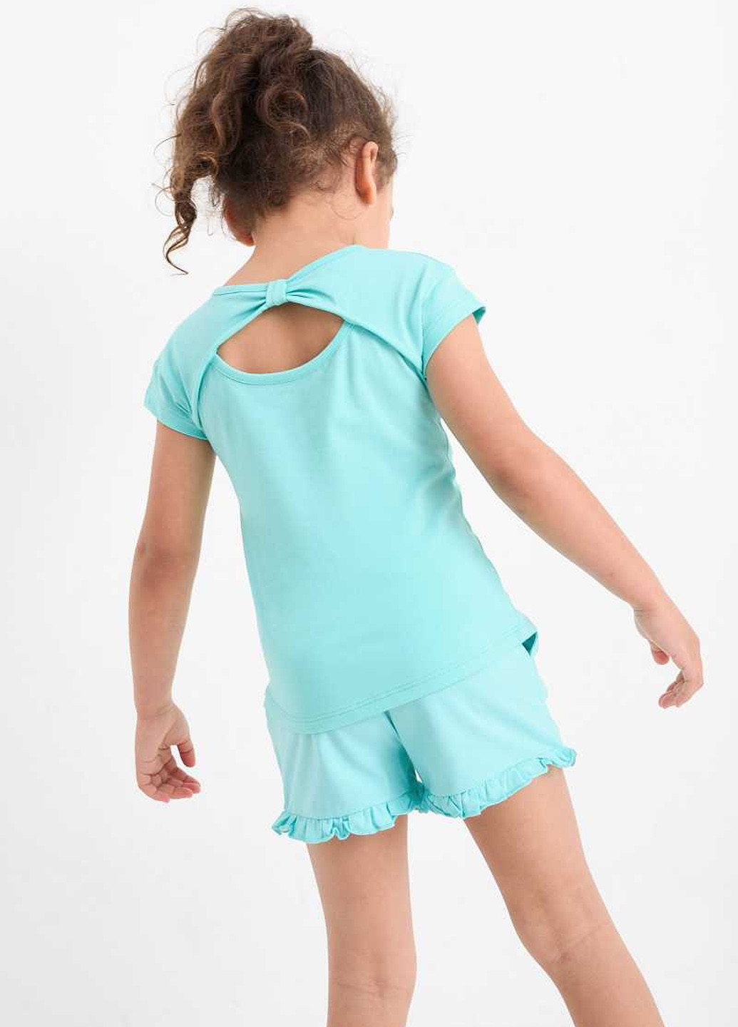 Бирюзовая летняя футболка C&A