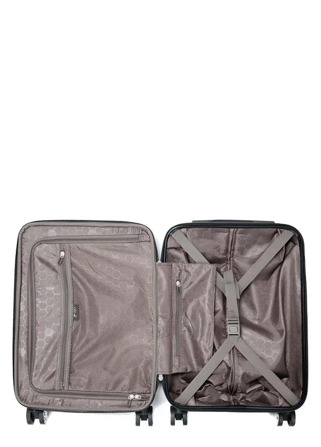 Чемодан Малый S Поликарбонат под Ручную кладь 960 35 л 54x35x20 см AIRTEX (254070286)
