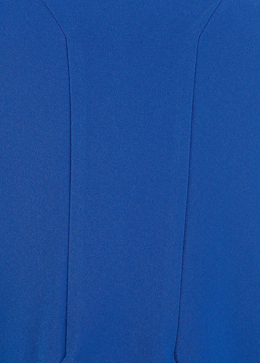 Синее кэжуал платье Top Secret однотонное