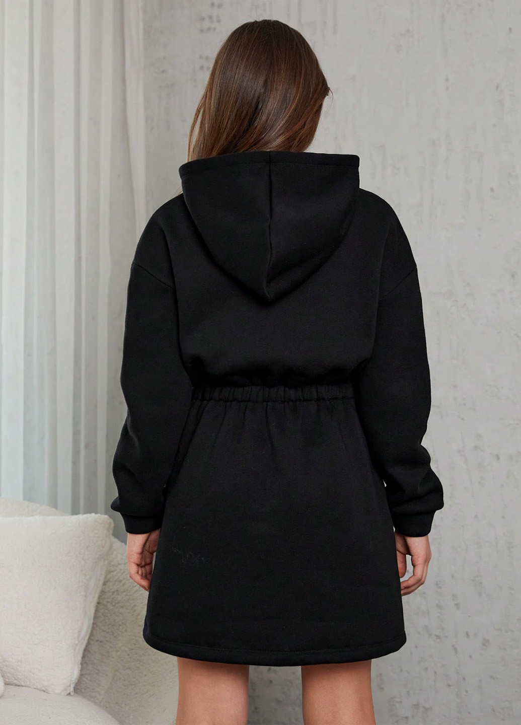 Чорна сукня SHEIN (329841624)