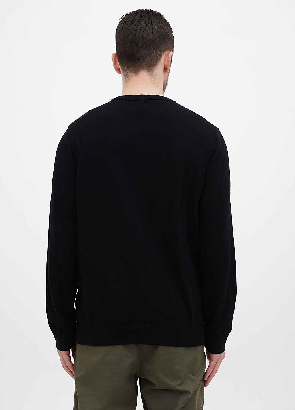 Черный демисезонный пуловер пуловер H&M