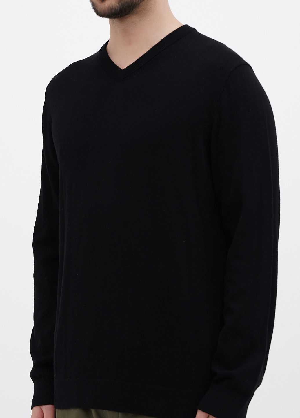 Черный демисезонный пуловер пуловер H&M