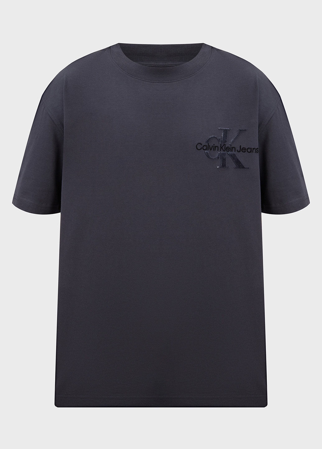 Серо-синяя футболка Calvin Klein Jeans