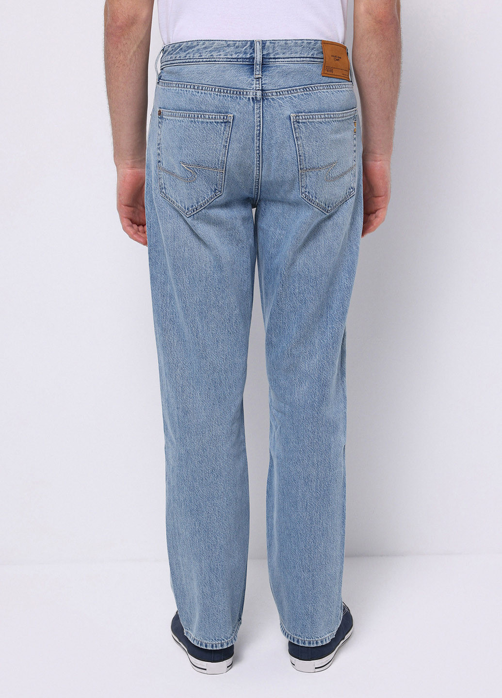 Голубые демисезонные джоггеры джинсы Colin's