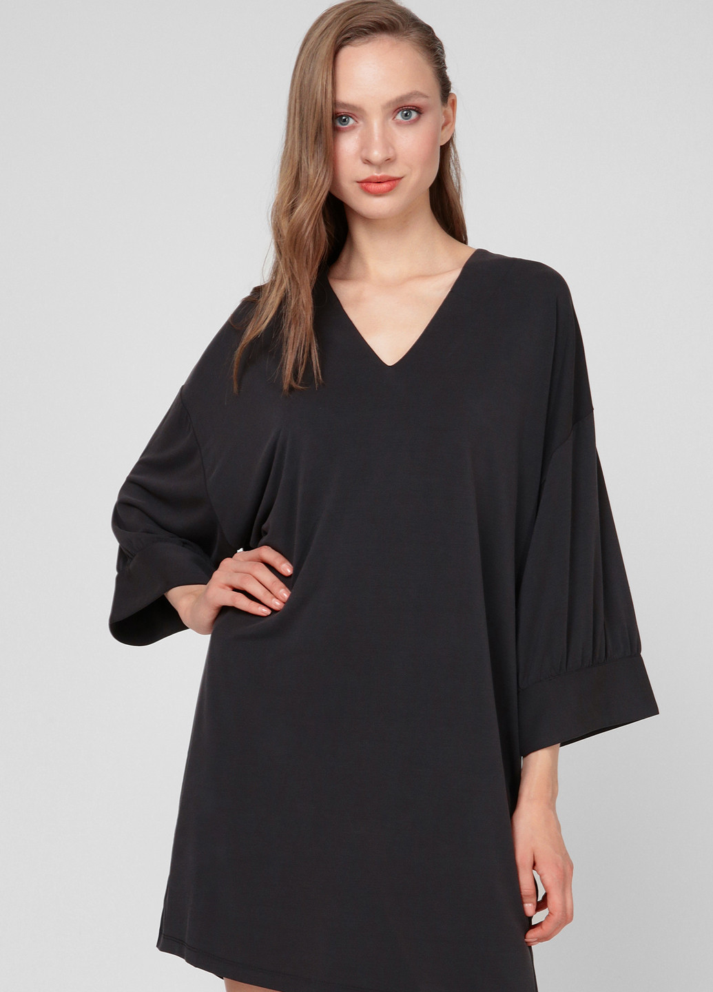 Чорна кежуал сукня а-силует Replay однотонна