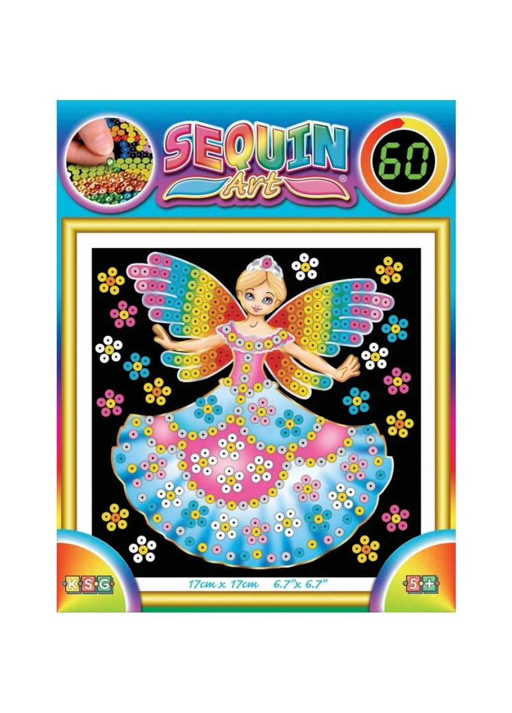 Набір для творчості 60 Fairy Princess (SA1336) Sequin Art (254077937)