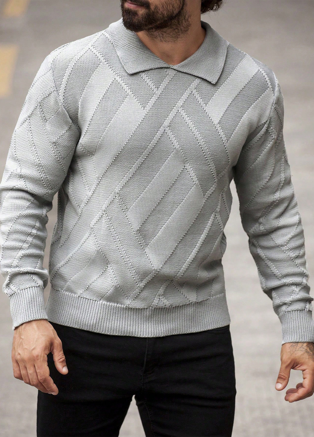Сірий демісезонний джемпер джемпер SHEIN