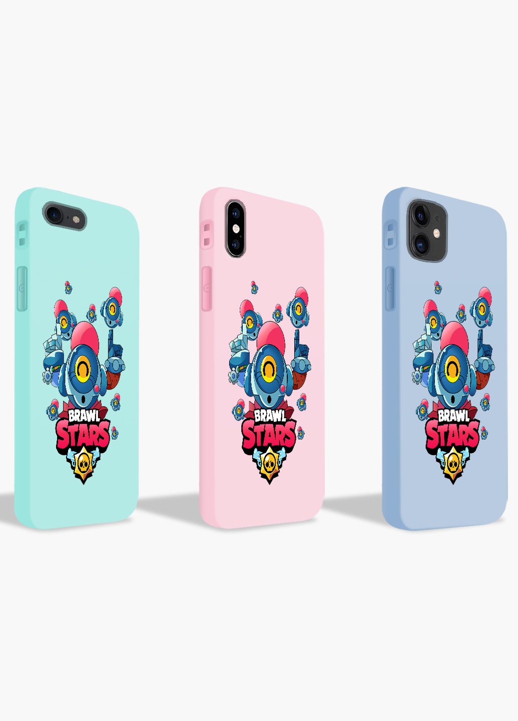 Чохол силіконовий Apple Iphone 8 plus Тік Бравл Старс (Tick Brawl Stars) (6154-1704) MobiPrint (219490496)