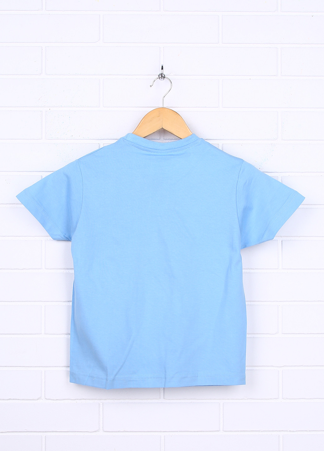 Блакитна літня футболка з коротким рукавом Sol's