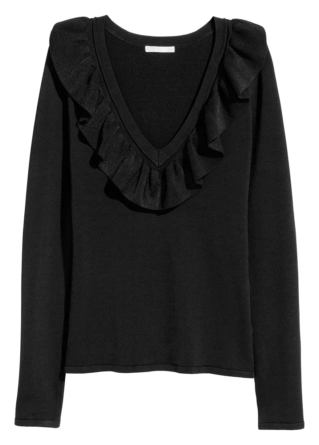 Черный демисезонный пуловер пуловер H&M