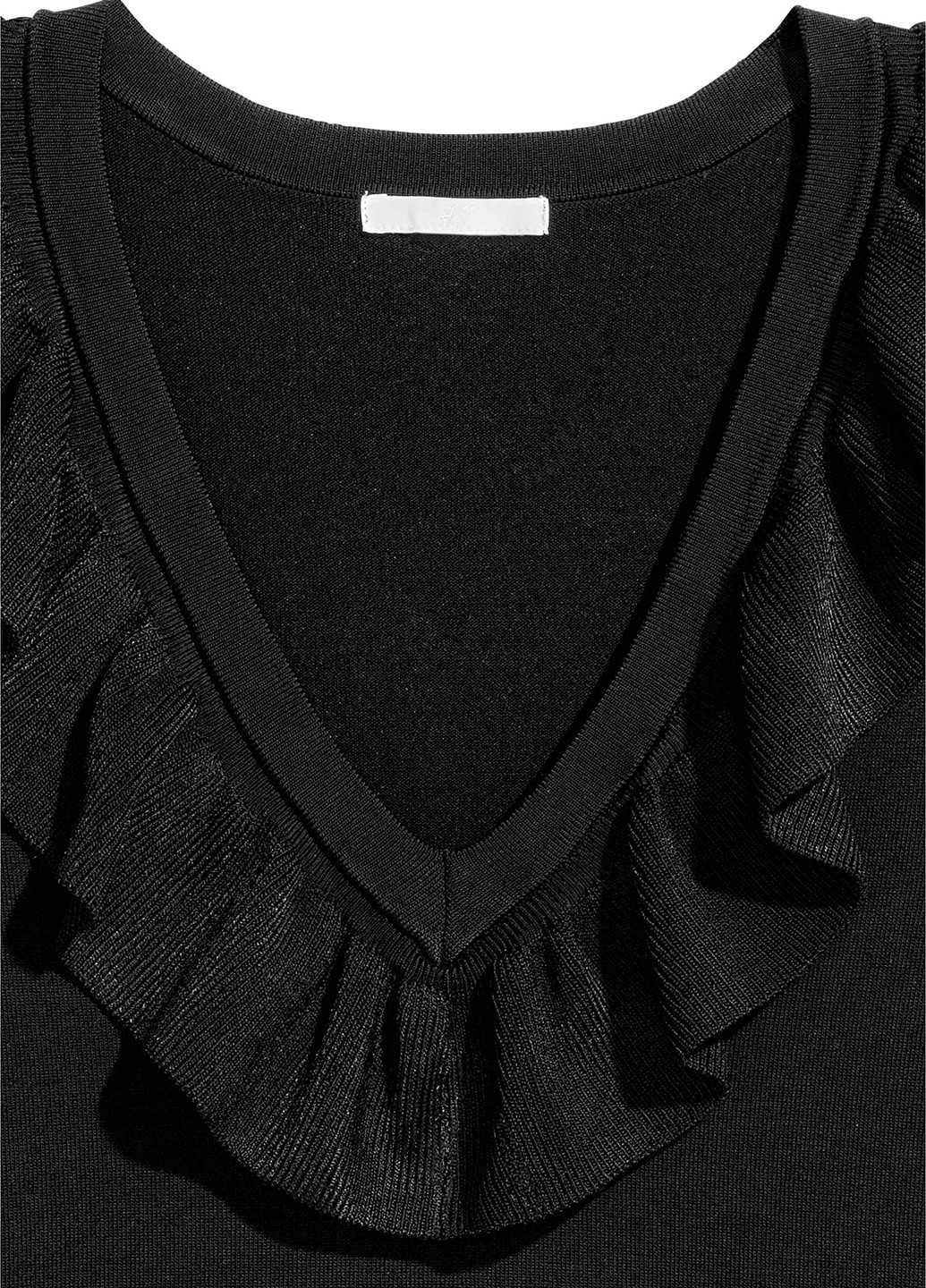 Черный демисезонный пуловер пуловер H&M