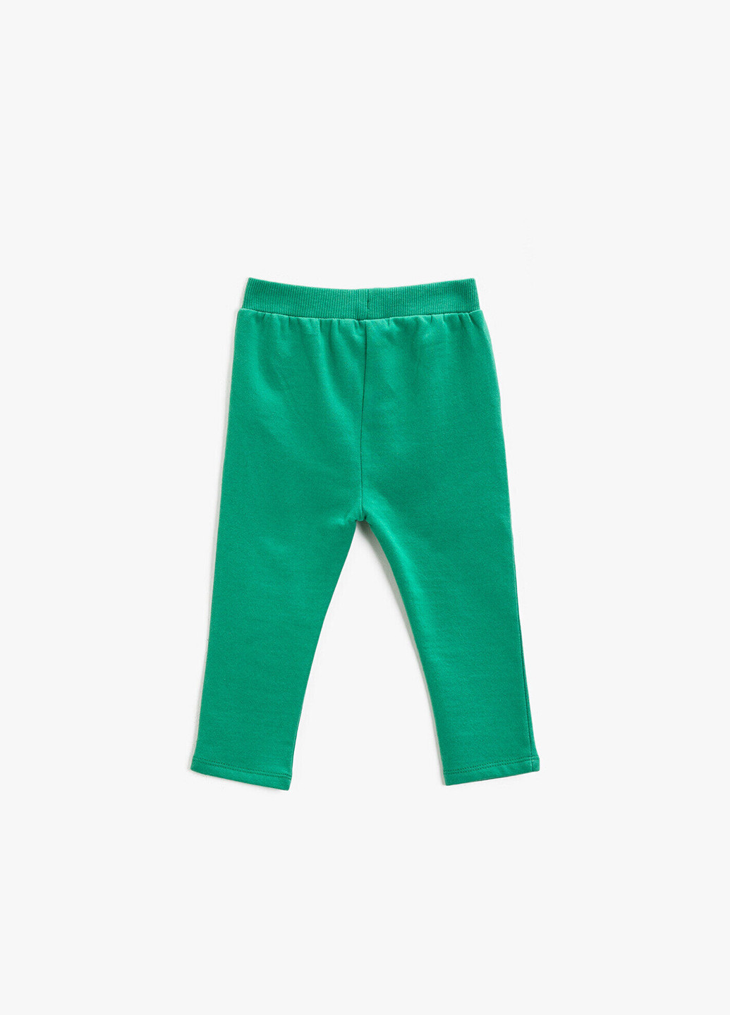 Зеленые спортивные демисезонные брюки зауженные KOTON