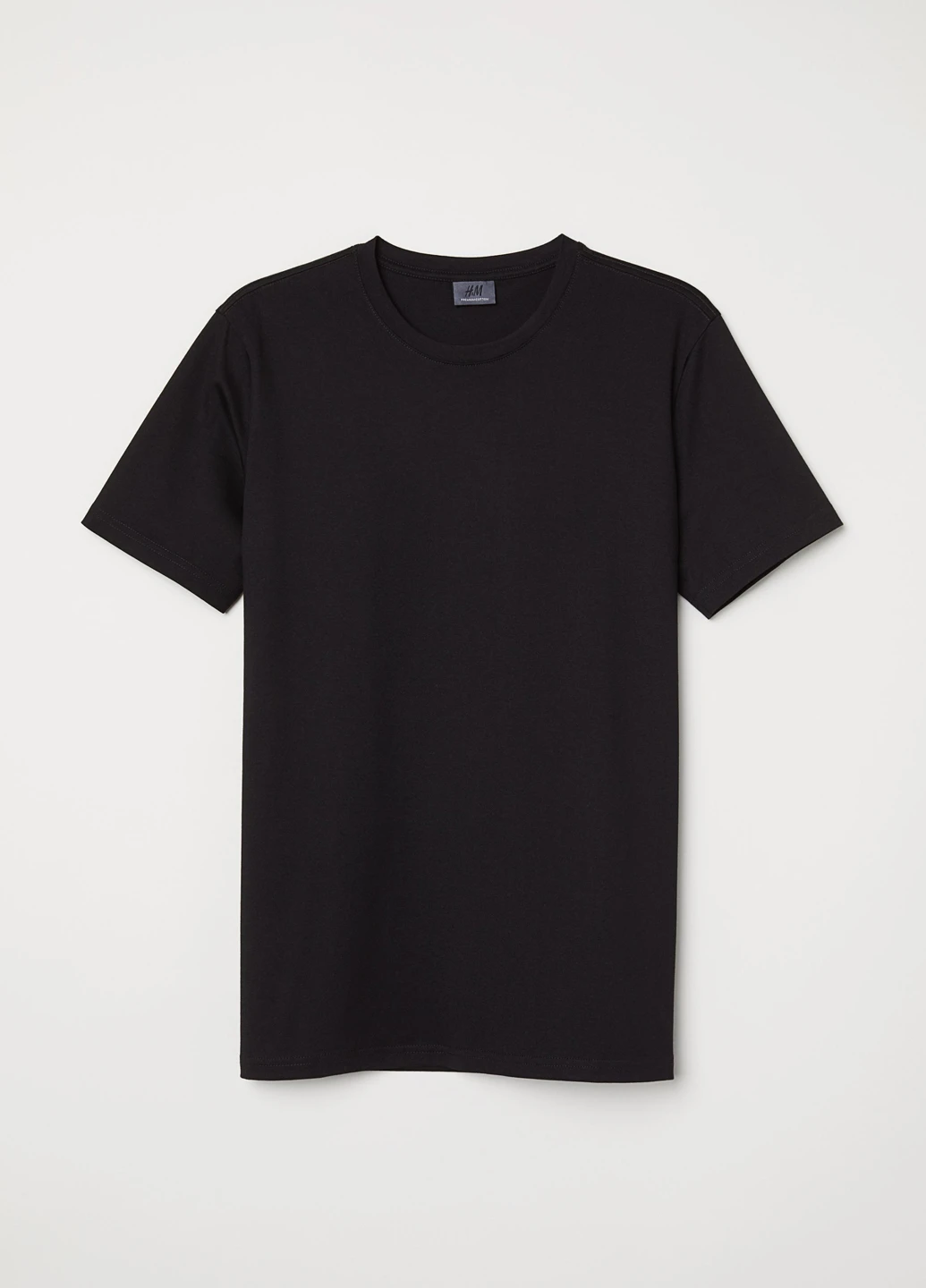 Черная футболка H&M