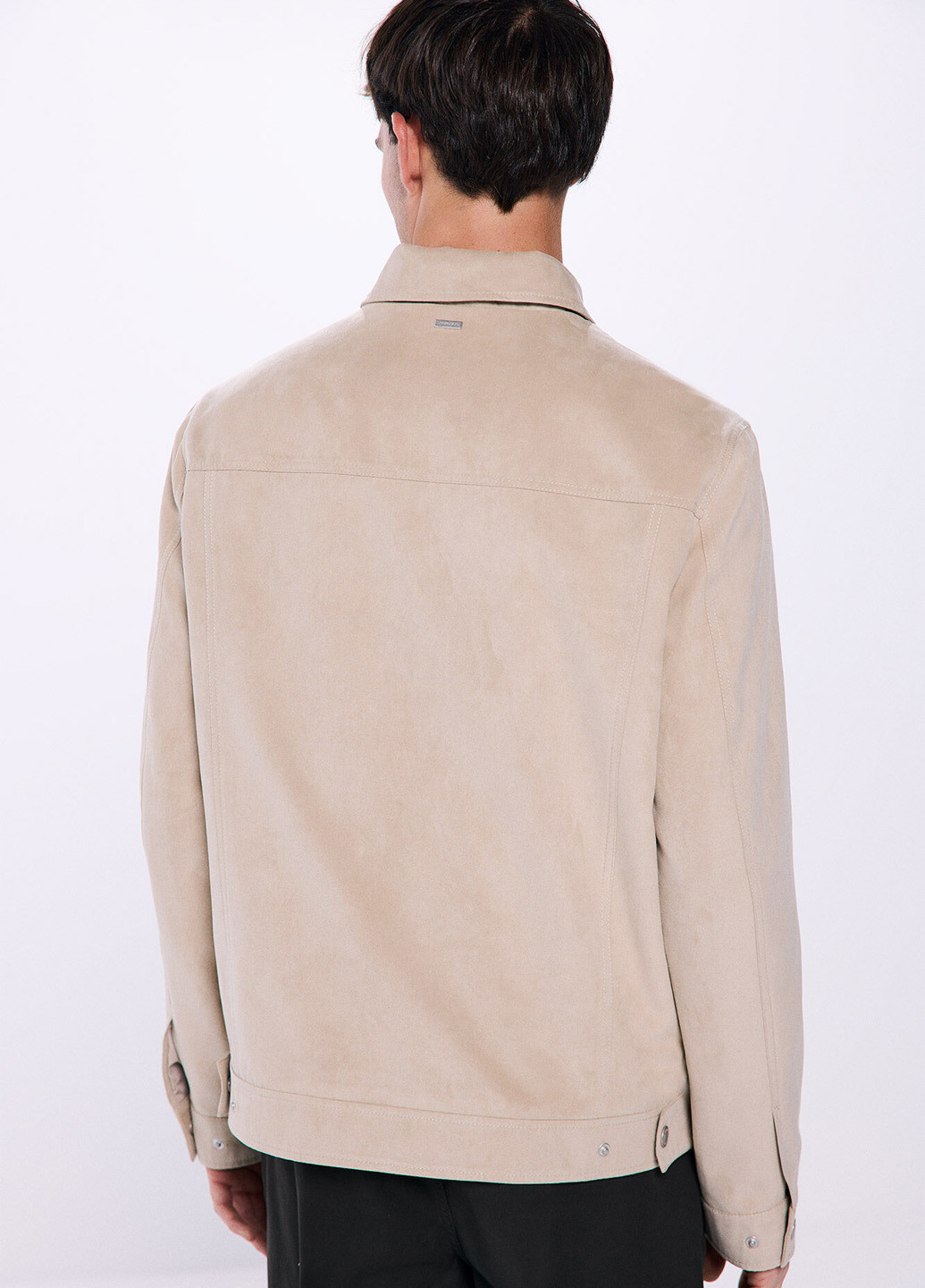 Бежева демісезонна куртка Springfield