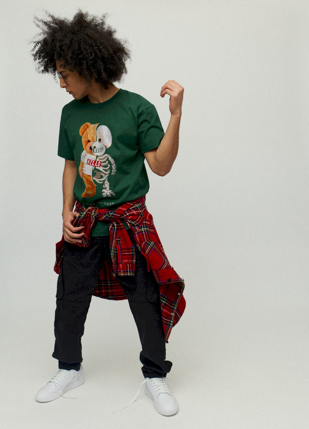 Темно-зелена футболка чоловіча YAPPI