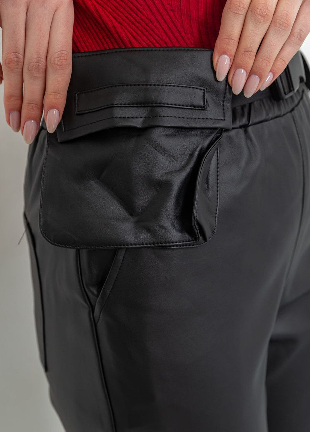 Черные джинсовые демисезонные джоггеры брюки Ager