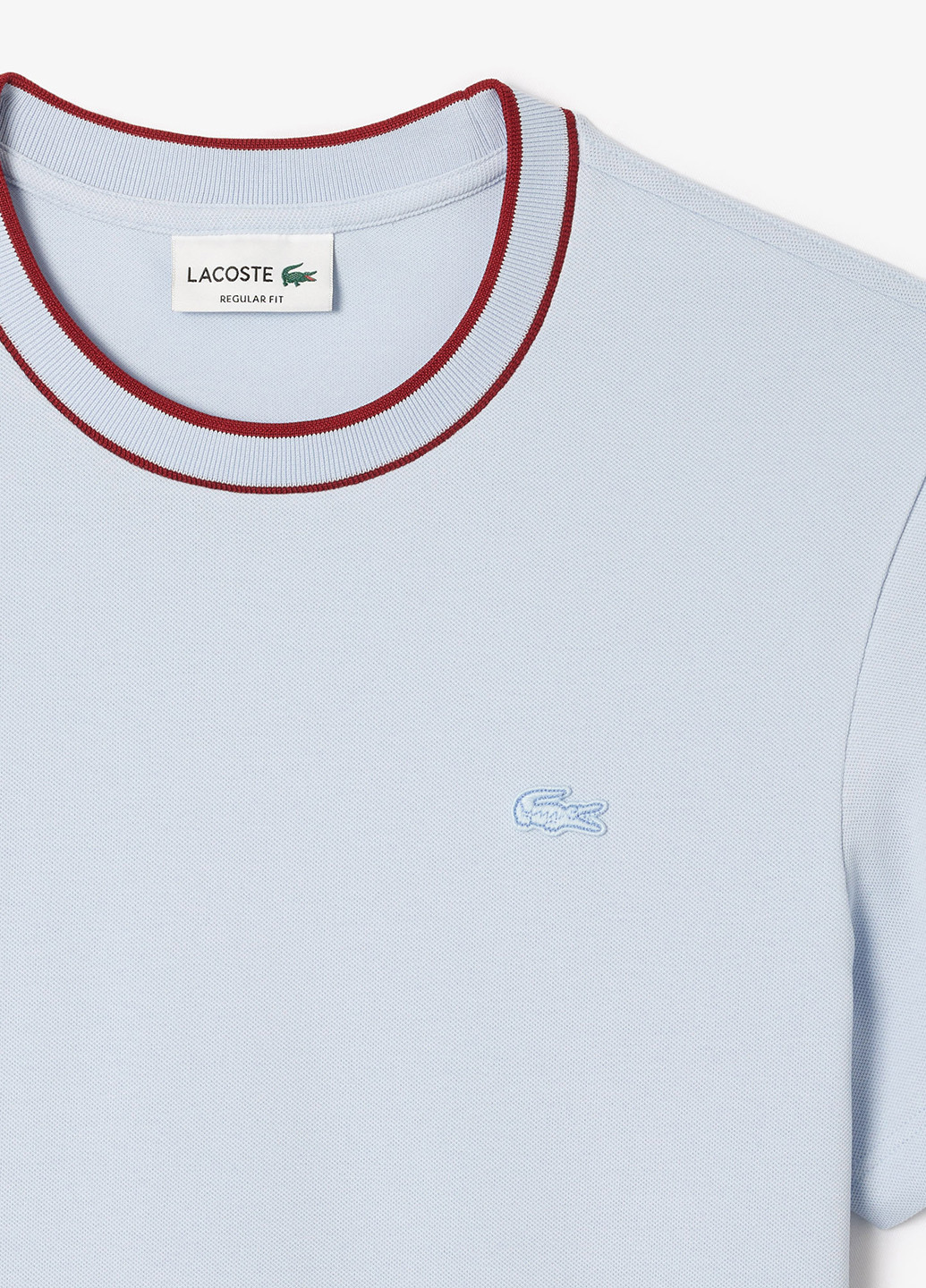 Блакитна футболка Lacoste
