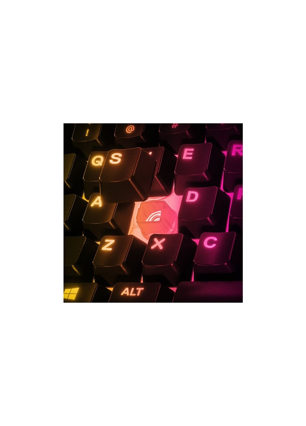 Клавіатура (SS64831) SteelSeries Apex 3 TKL UA USB Black (253545955)