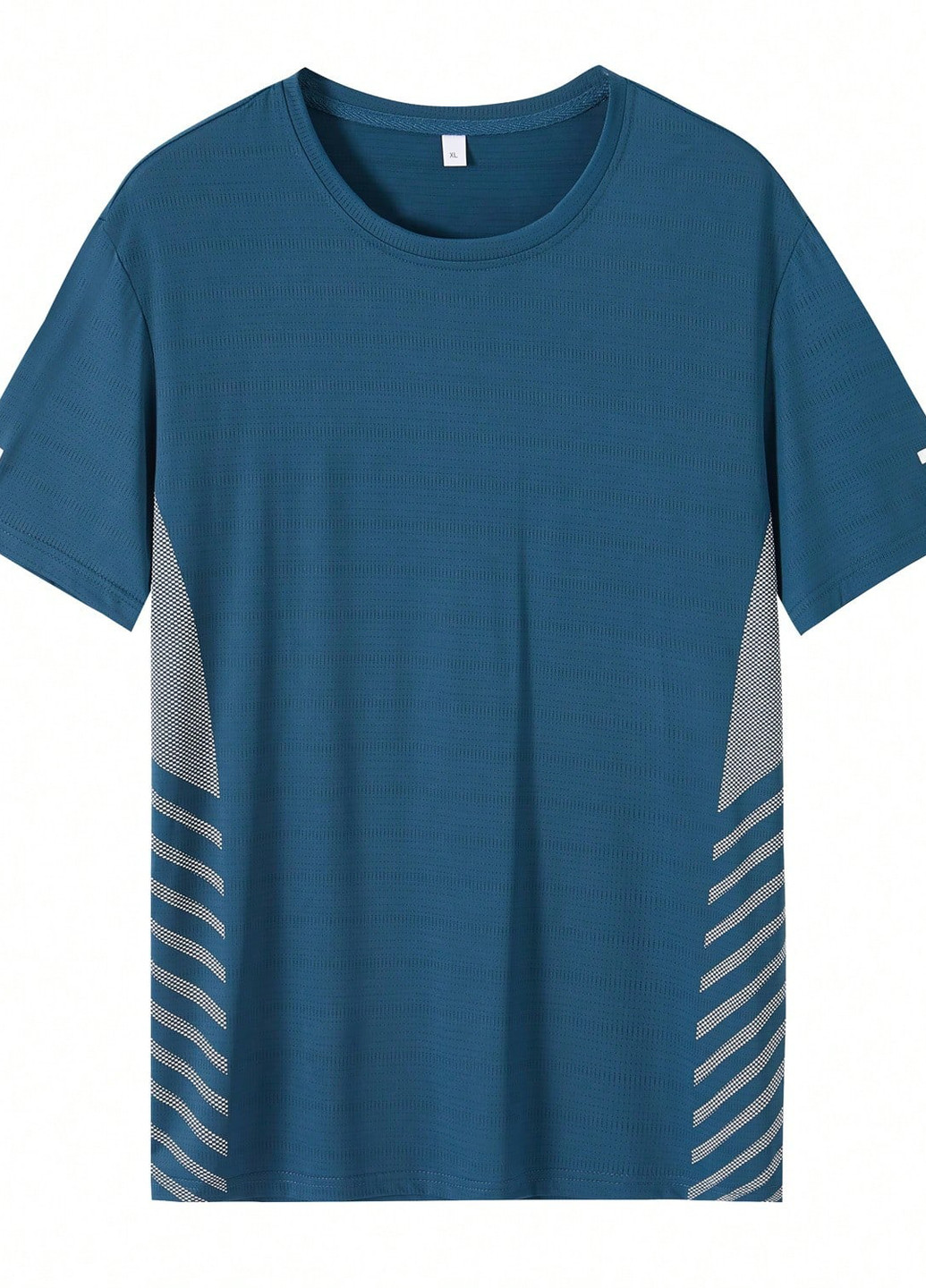 Морської хвилі літній комплект (футболка, шорти) SHEIN