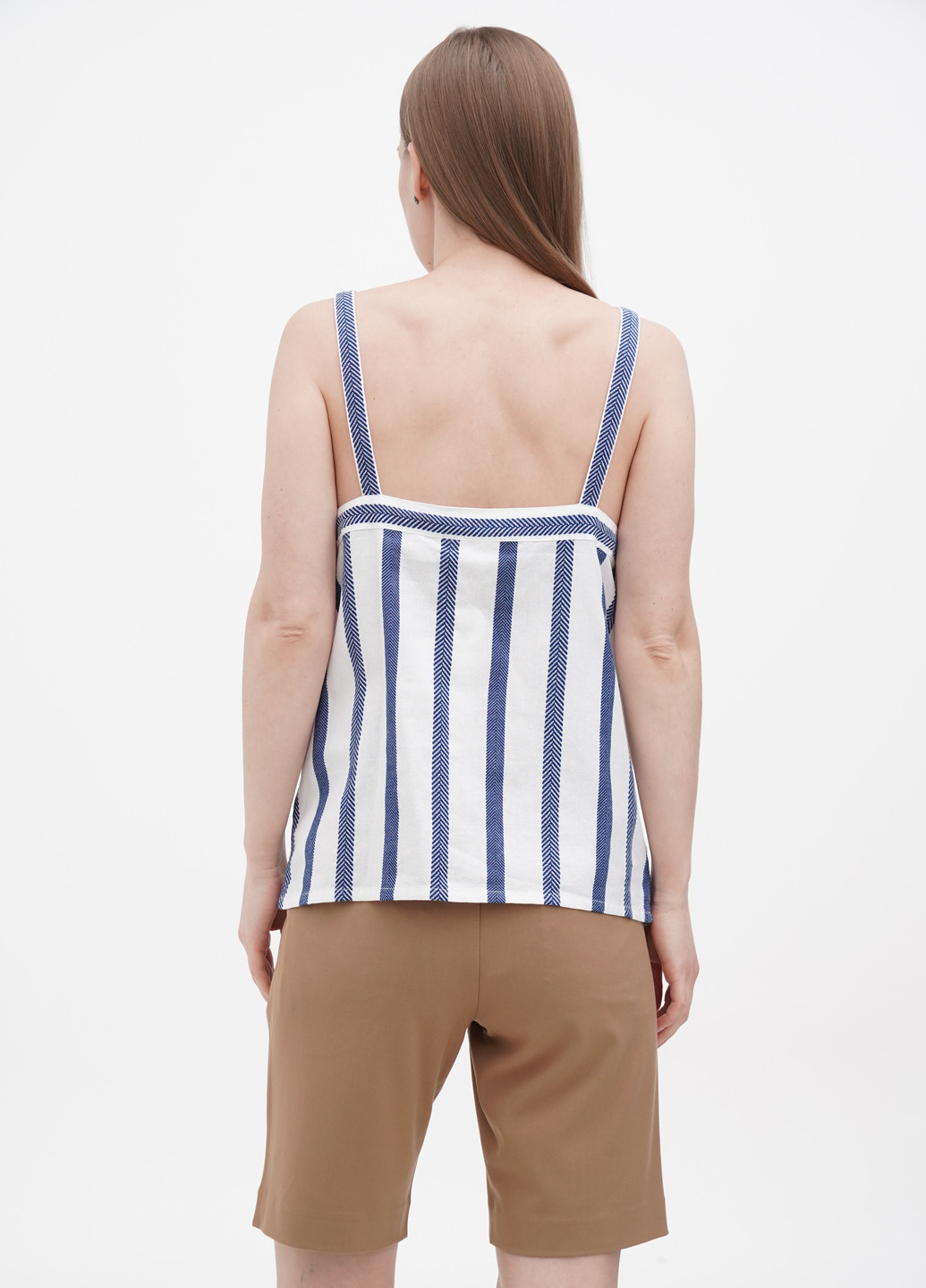 Комбинированная летняя блуза Saint Tropez