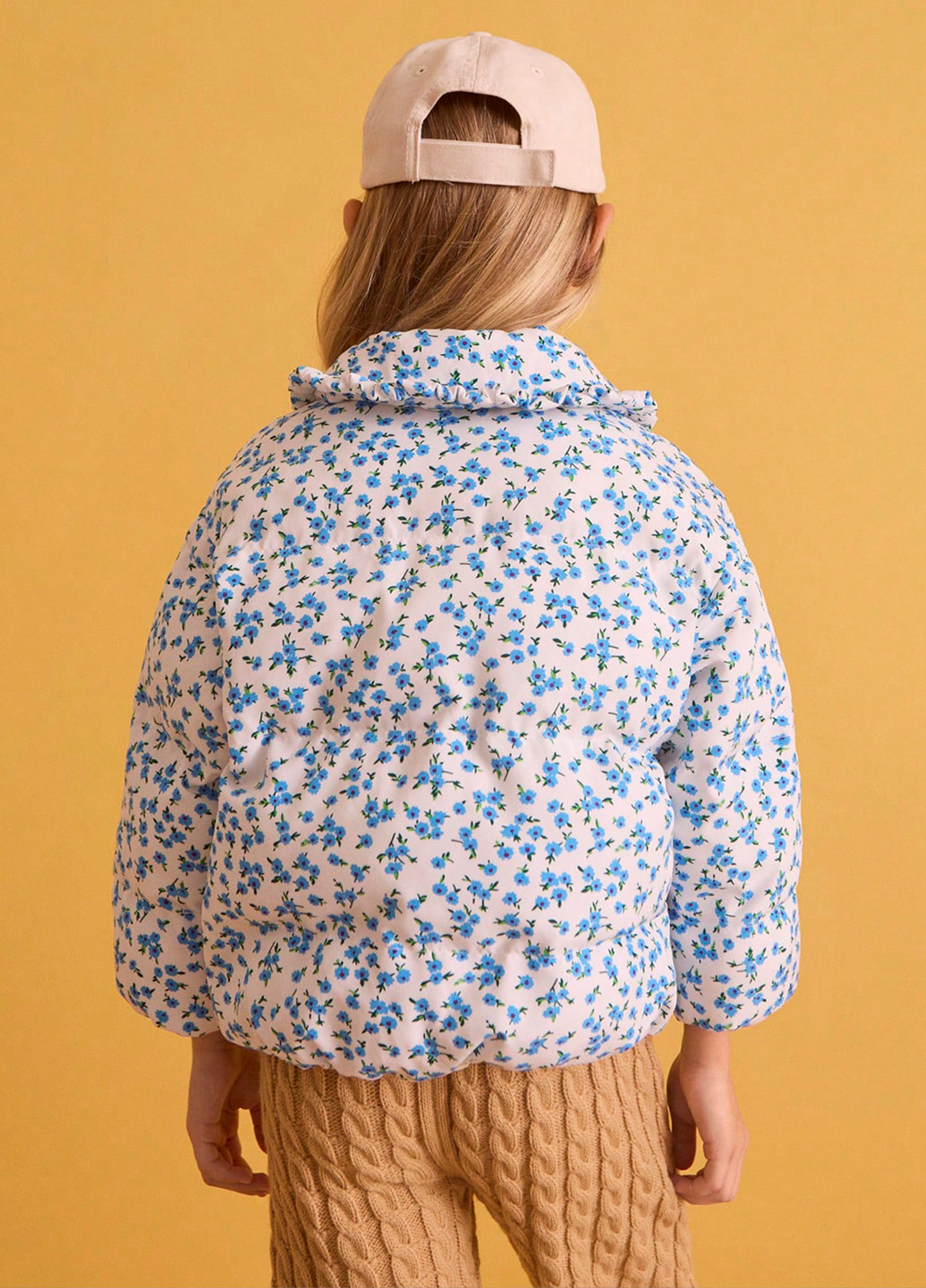 Біла зимня куртка SHEIN