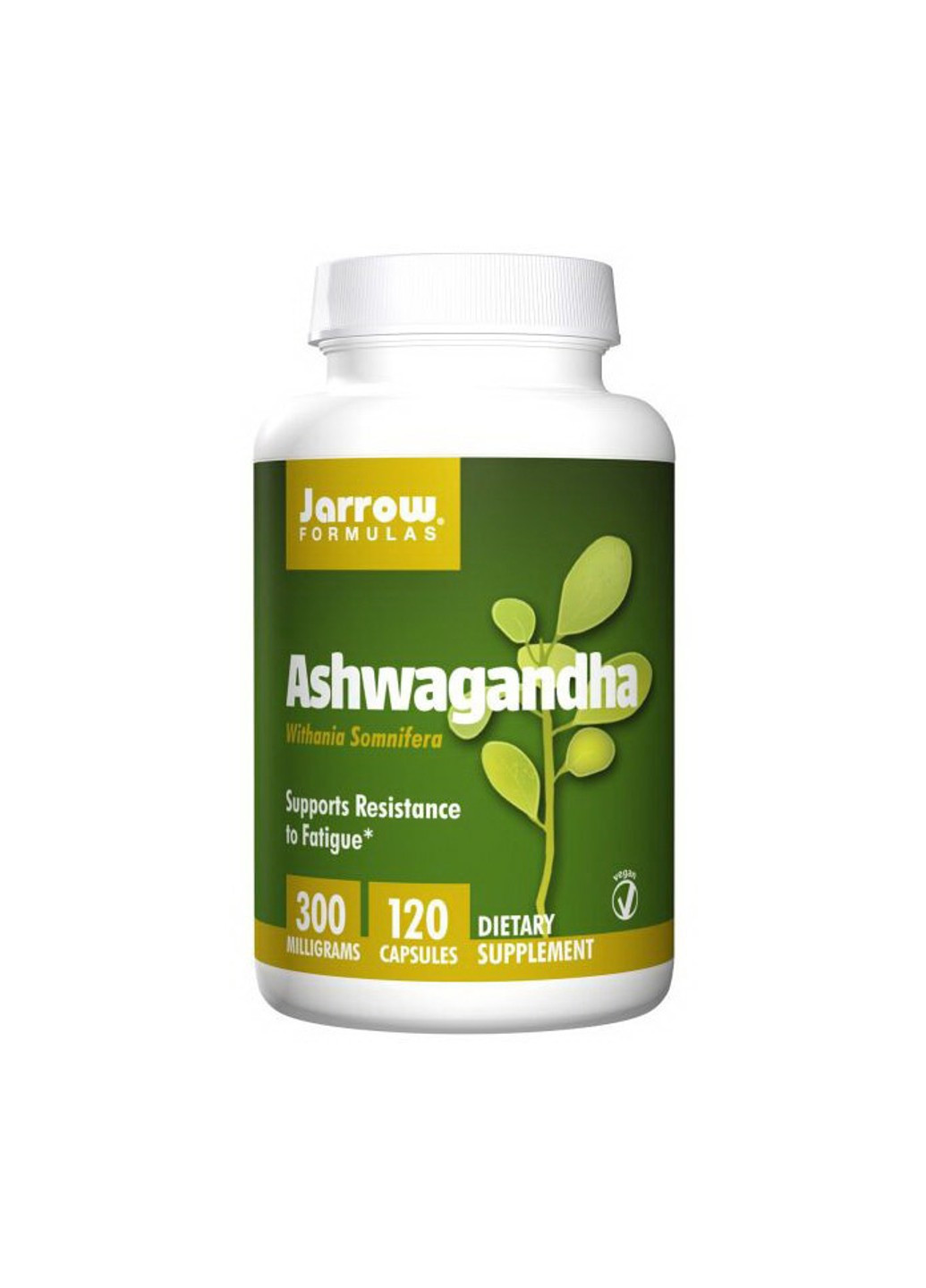 Ашваганда Ashwagandha 300 mg 120 капсул Jarrow Formulas (255410427)