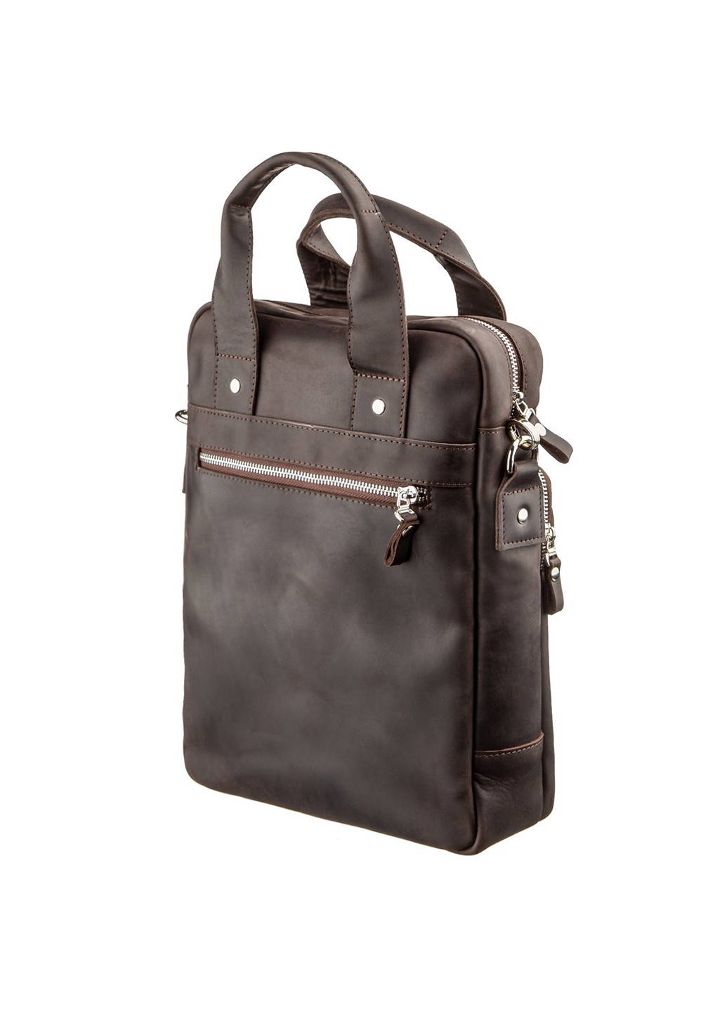 Мужская кожаная сумка 25х33х7 см Shvigel (229458767)