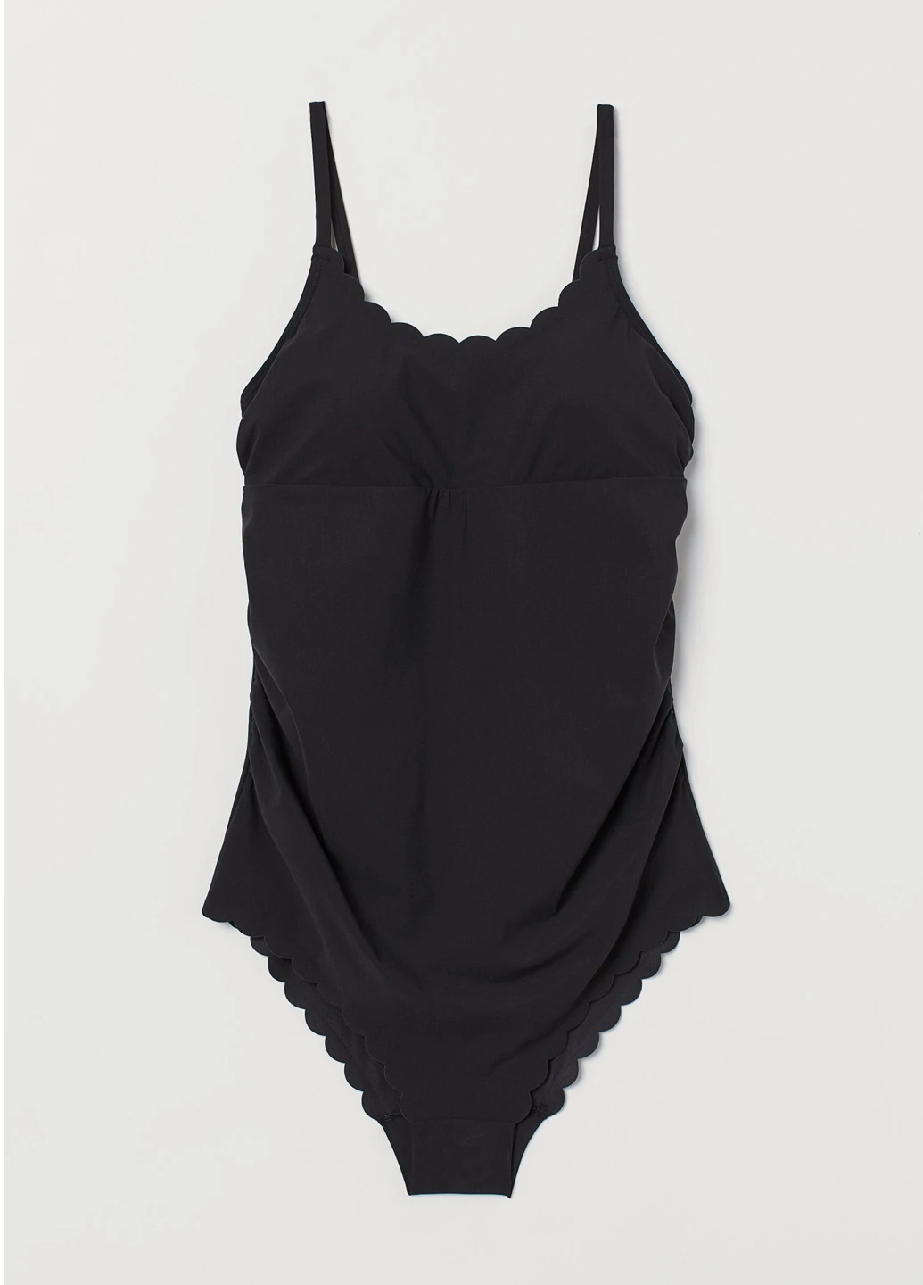 Черный летний купальник для беременных слитный, майо H&M
