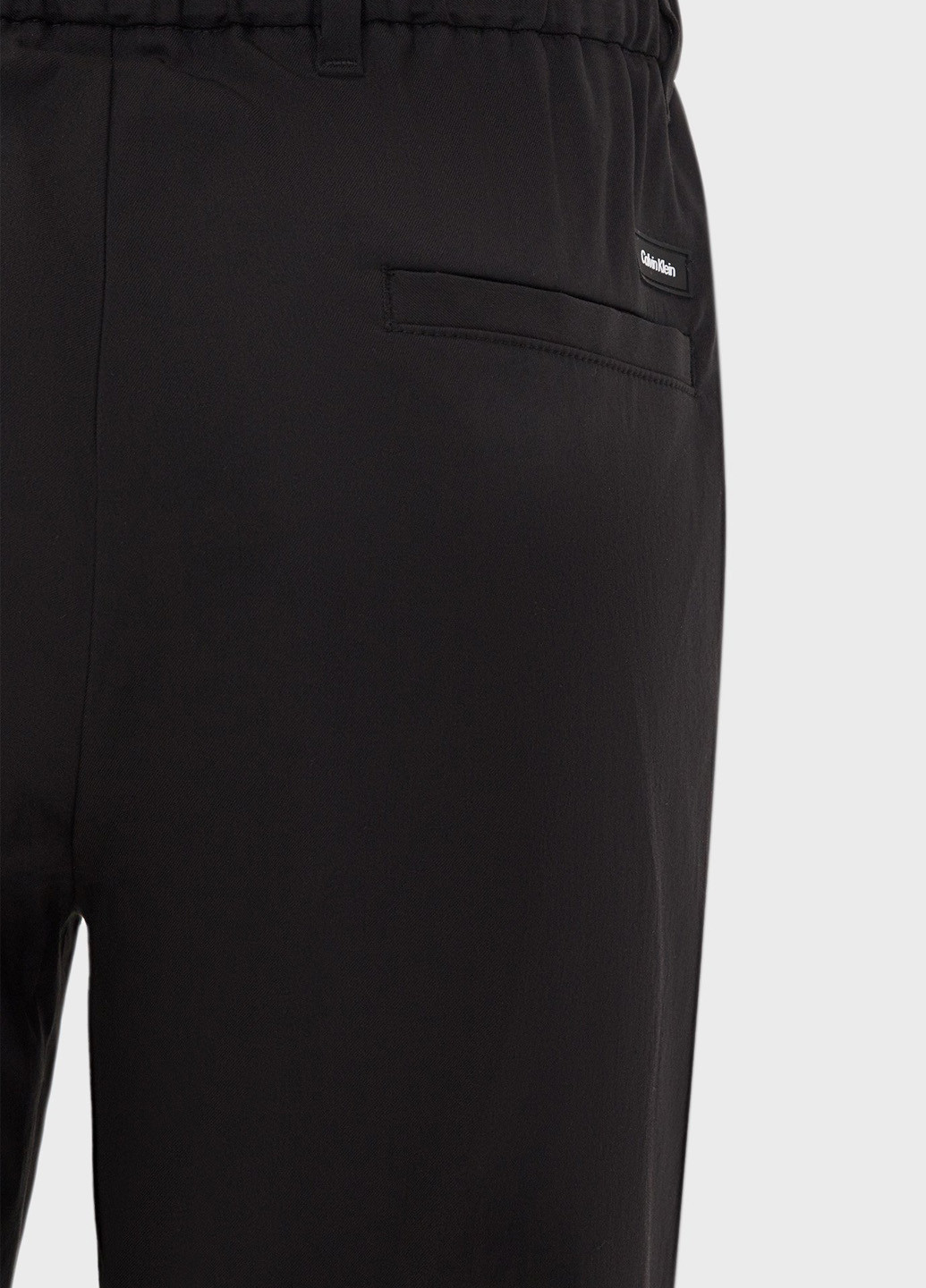 Черные кэжуал демисезонные зауженные брюки Calvin Klein