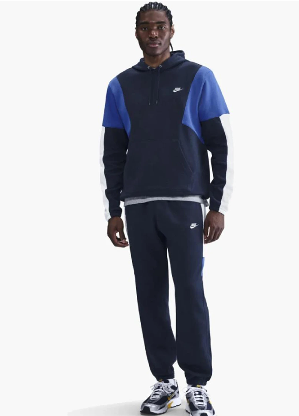 Костюм (худи, брюки) M CLUB FLEECE HDED TRACK GX HV1165-451 Nike Nike M CLUB FLEECE HDED TRACK GX (367034123)
