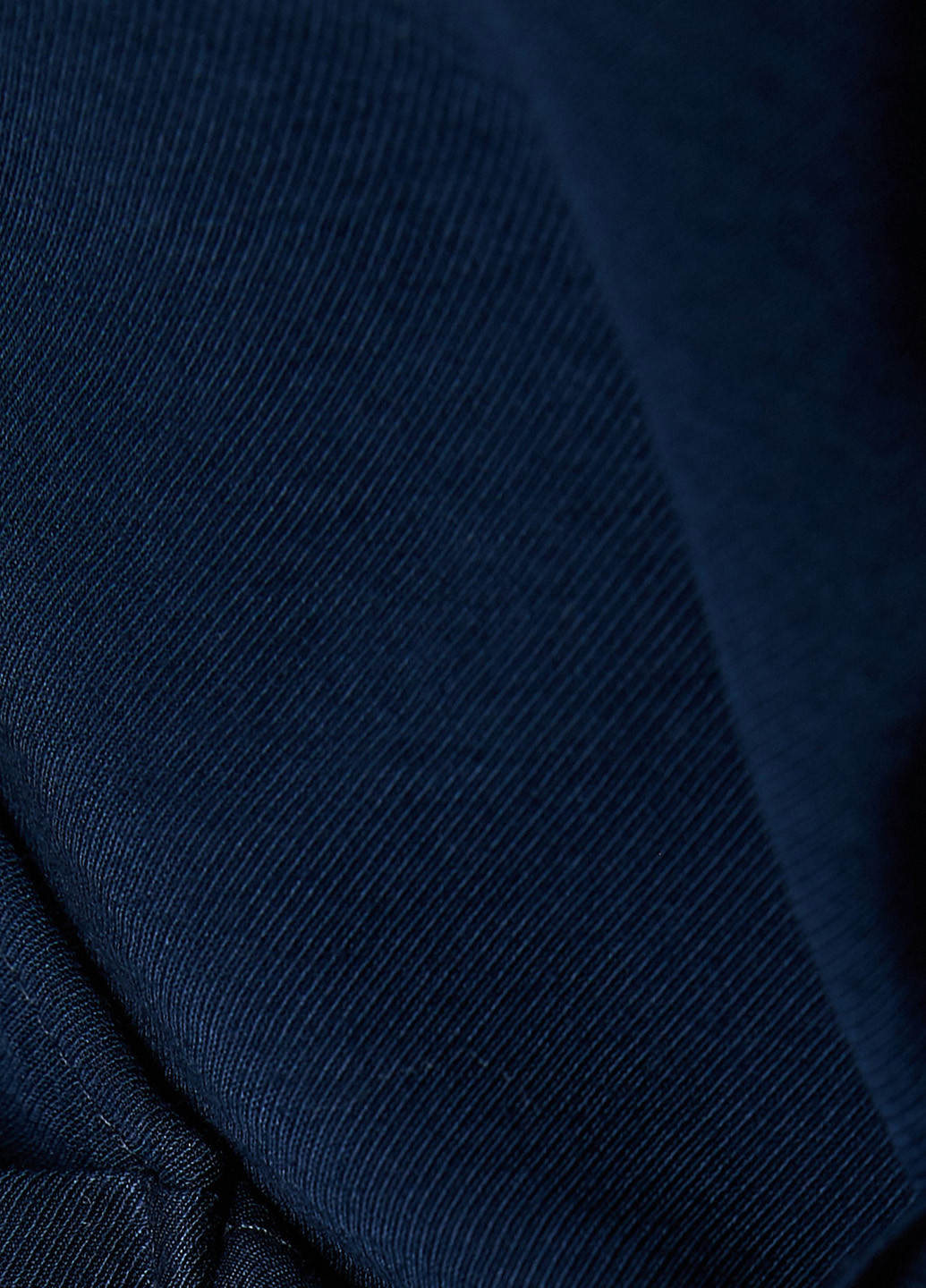 Тёмно-синяя блуза на запах KOTON